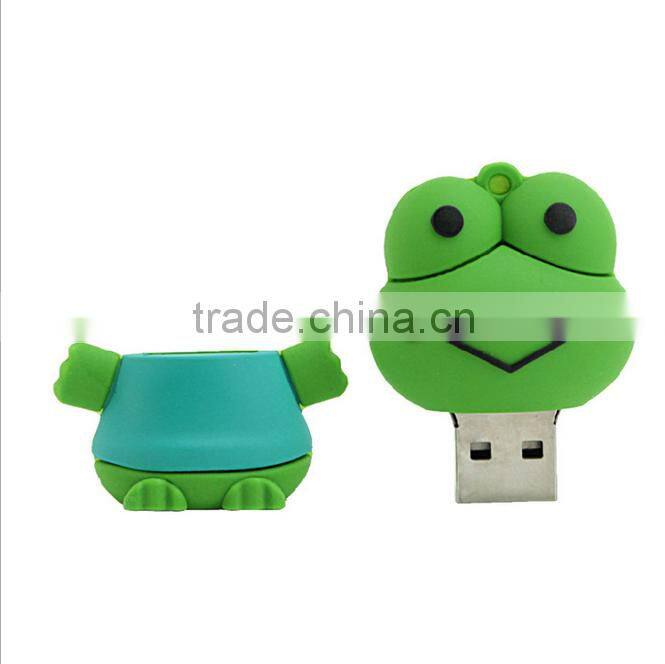 whosales customized commonweal insect 1gb silicon forg usb flash drive