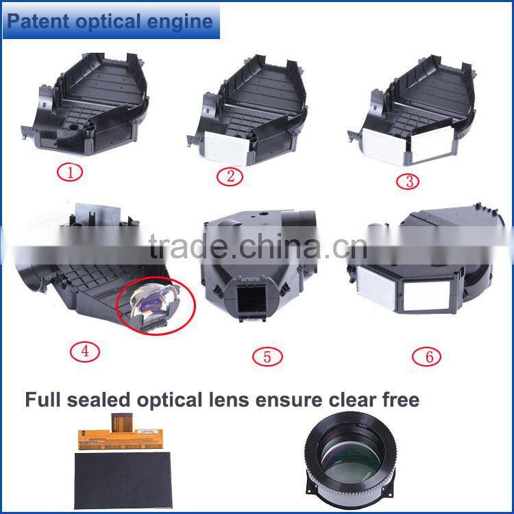 Brilens TL1920 Vicky real 1080P 3000 lumens support WiFi 3D price overhead projector with usb/lcd led projectors china made