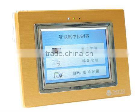 TAIYITO Zigbee Wireless drawbench crystal chandelier touch screen switch