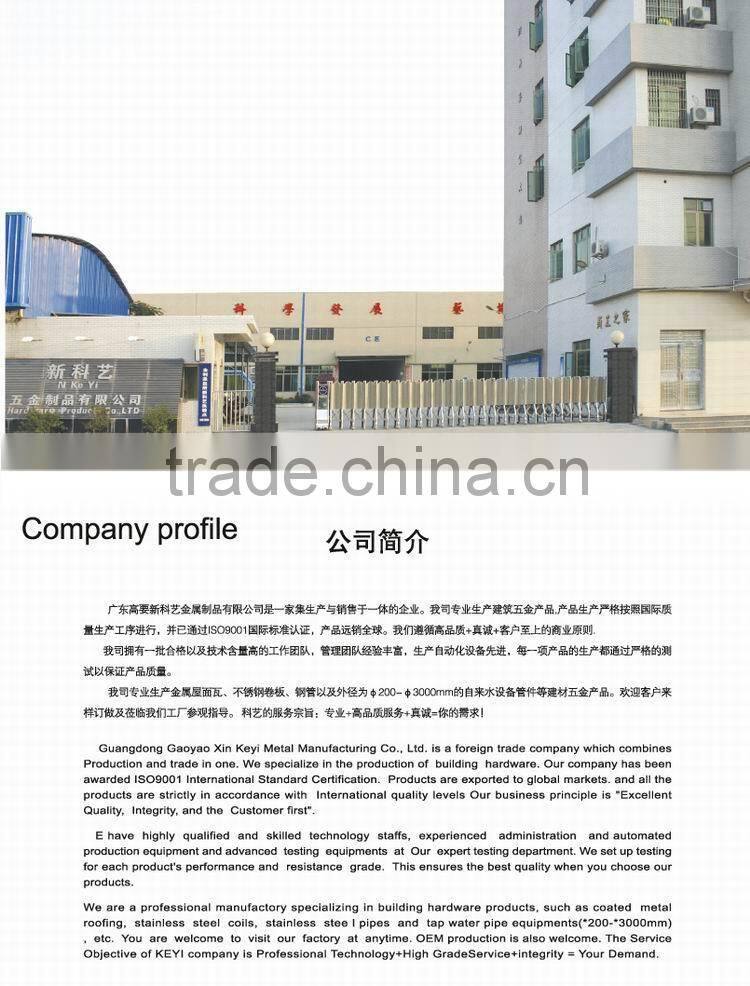 decorative sheet metal roofing for sale