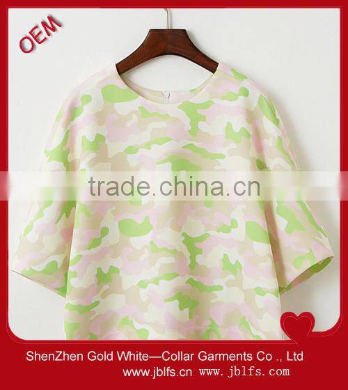 lady stylish chiffon shirt