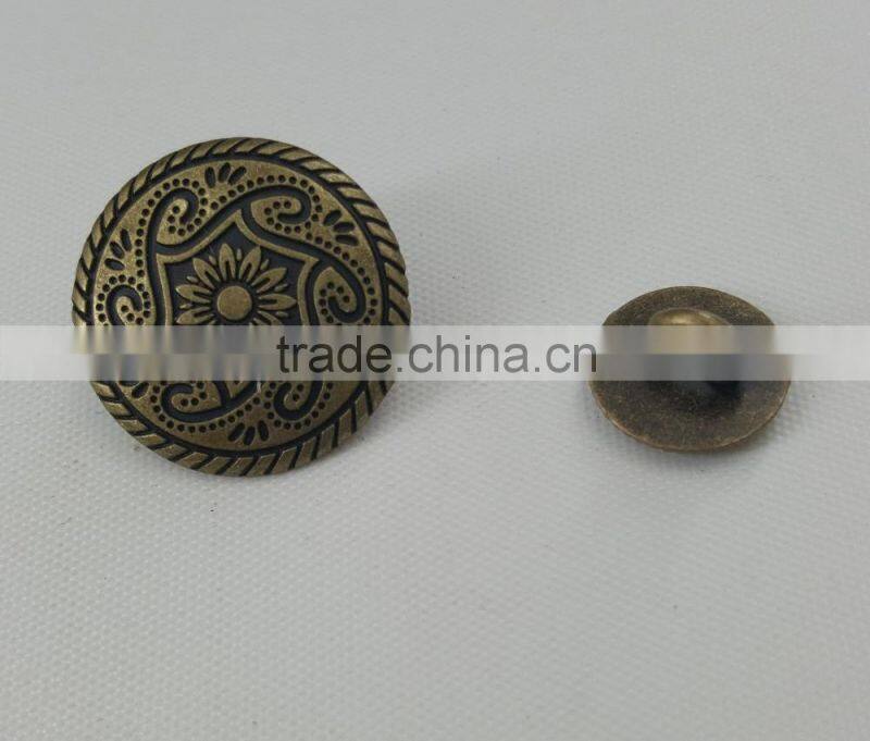2016 New Arrive Fashion Metal Shank Button