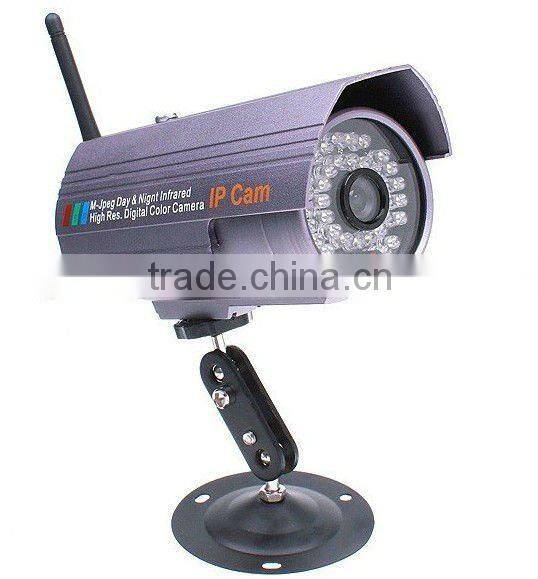 300K Pixels CMOS IR-Cut Sensor Outdoor Wireless Network IP Camera