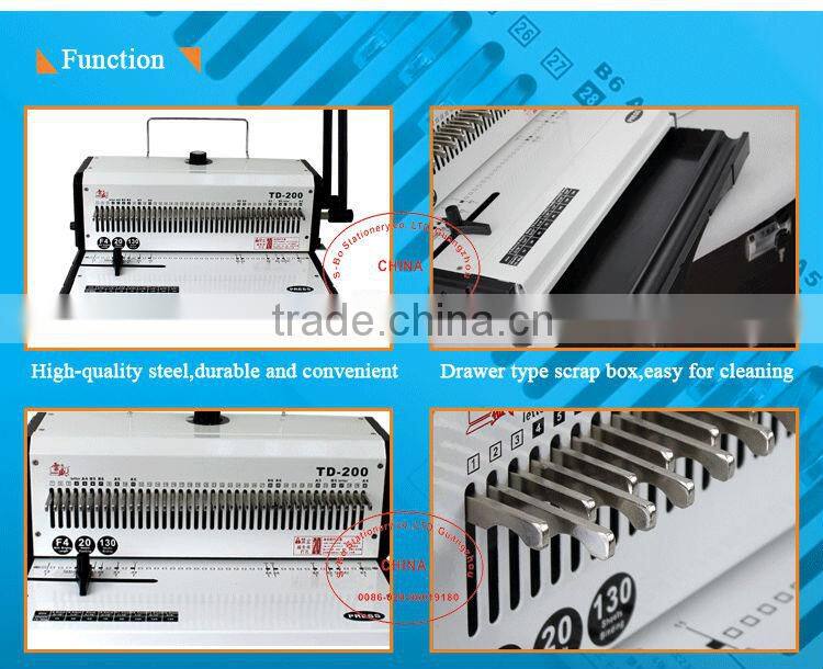Perfect wire binding machine wire binder