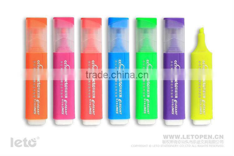 Highlighter Maker Fluorescent Pen with Chisel Nib HP-6608