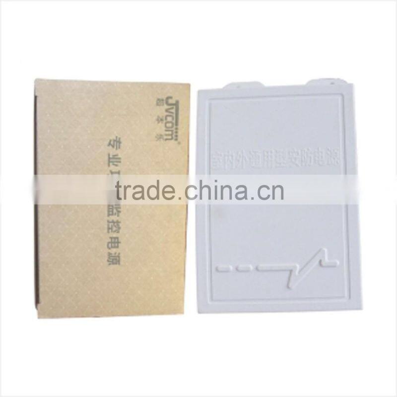 JVCOM C2S-2 CCTV Waterproof Power Supply ABS plastic case Durability and excellet anti-aging resistance