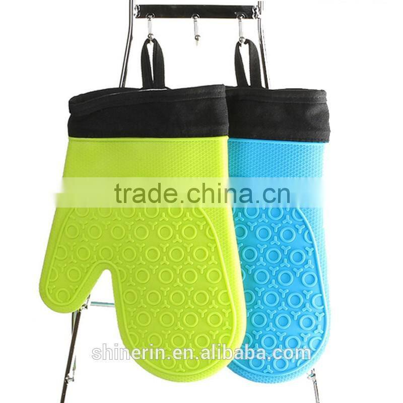 Shinerin samll order welcome silicone kitchen gloves saftey protect hands