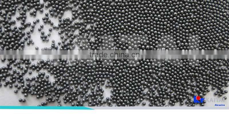 Metal abrasive steel shot S550 widely used packaging in paper bag