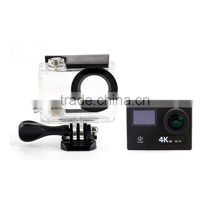 Dual Screen HD 1080p 4K 30fps Helmet Sport Action Video Camera DV with WIFI Remote Bracelet