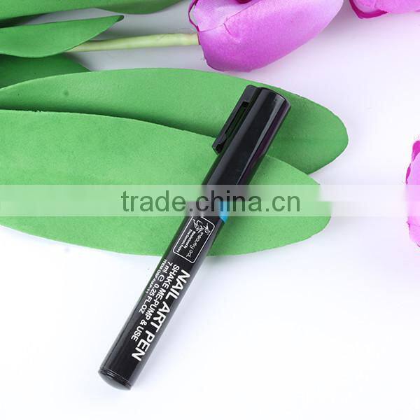 3D DIY Decoration Polish Set Design Paint UV Gel Acrylic Powder Different False Tips 16Colors Nail Art Pen