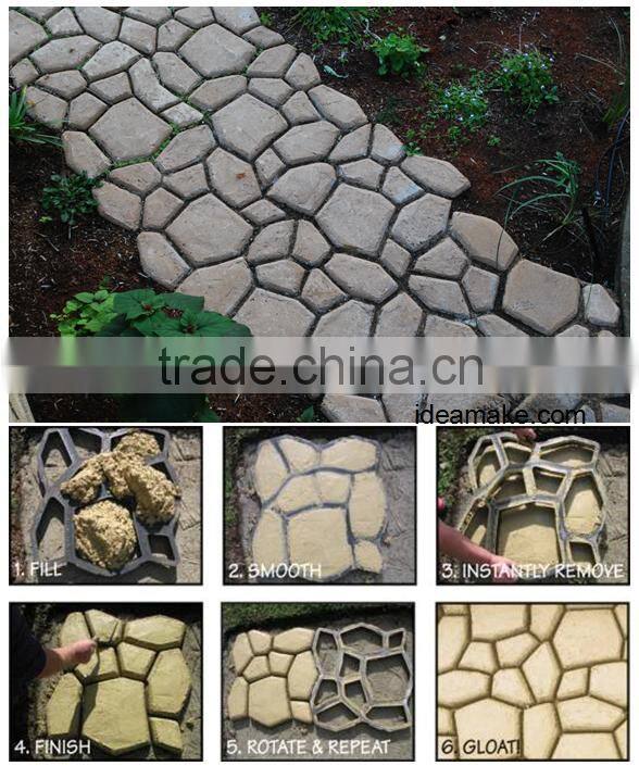 Plastic Concrete Pavement Mold Cobble Paving Block Mould Ornaments for sale South Africa