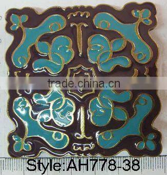 metal gold and silver plate buckles 3d zinc alloy belt buckles