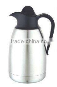 plastic personalized insulated hot thermos coffee pot with glass inner