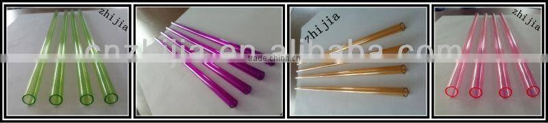 eco-friendly plastic clear drinking straw