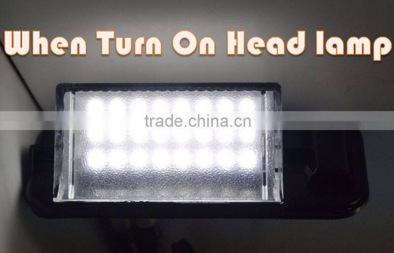 Car Specific FOR BBMW E36 License Plate Frame LICENSE PLATE LIGHT