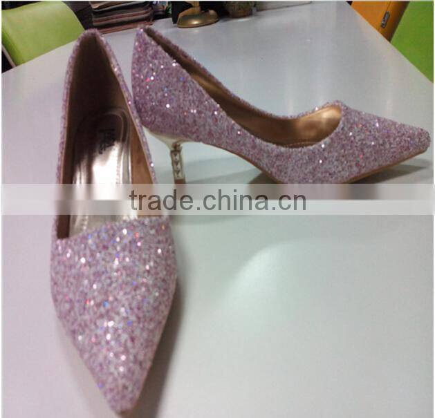 factory price high quality gitter leather for shoes, brand bag A1501