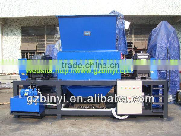 Strong double shaft shredder cardboard box shredder industrial cardboard shredder for sale