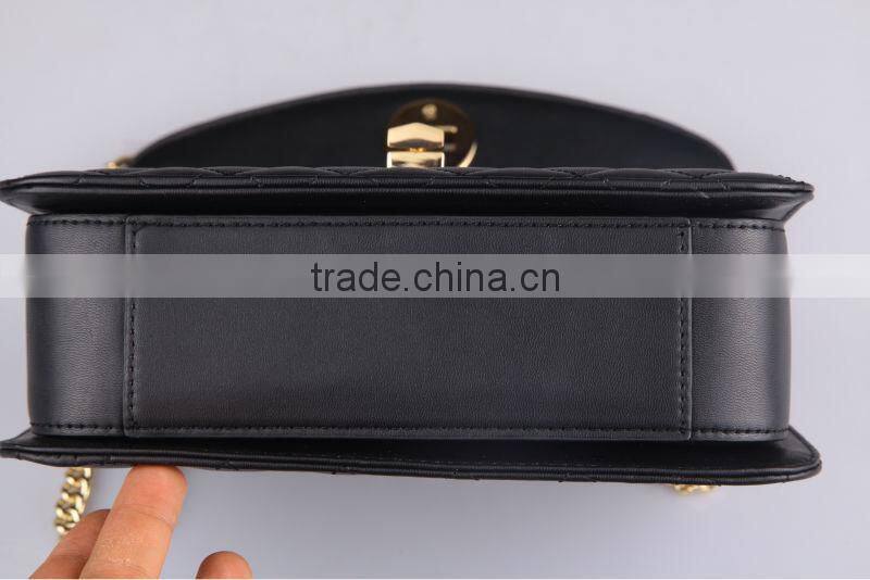 3886-2016 famous branded fashion yiyi leather ladies cross body hand bag women handbags