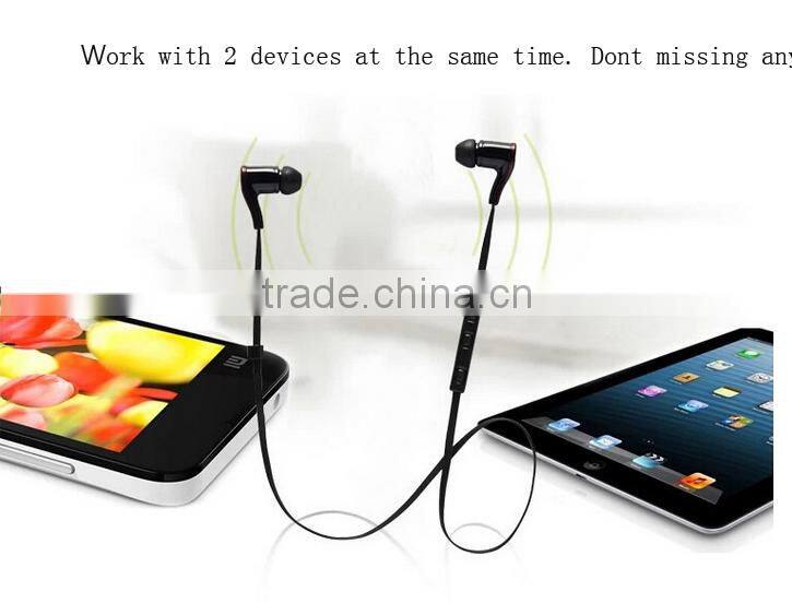 new arrival sport bluetooth headset in-ear headphone