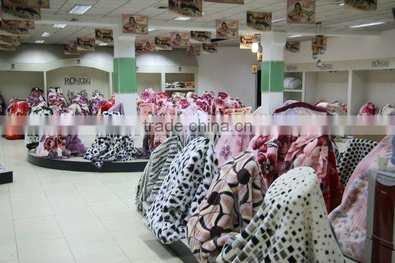 100% polyester super soft 2 ply baby blanket