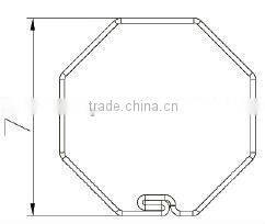 roller shutter octagonal axle/steel octogonal tube 60mm,70mm/steel rolls