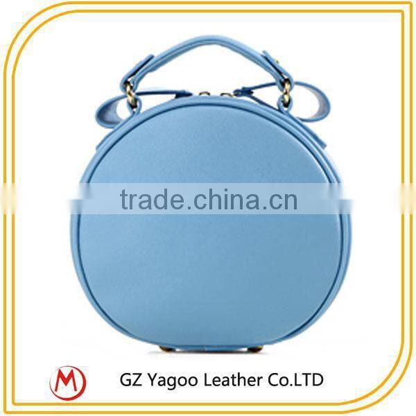 Round Shoulder Bag Color Printing Paris Hand Bags