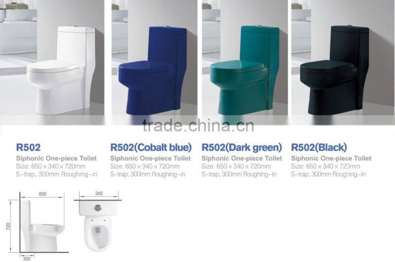dark blue sanitary ware toilet for children