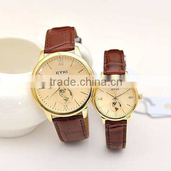 Factory Price Brand New Couple Stainless Steel Watch