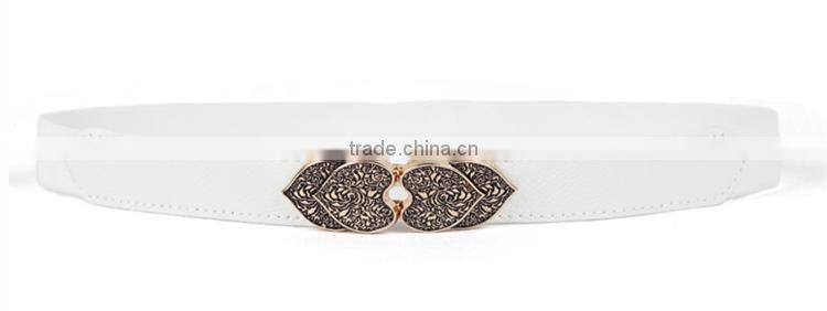 New fashionable design of elegant ladies belt women PU belt