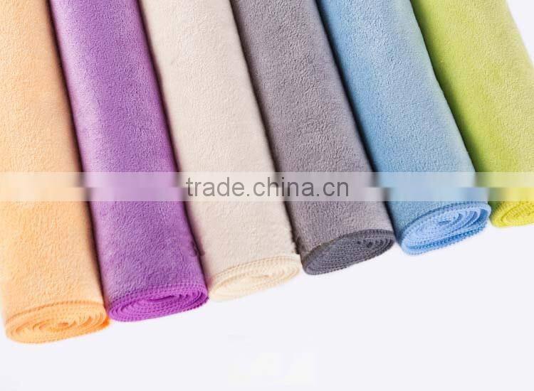 Ultra Soft 30x100cm microfiber Sport towel with waterproof pocket