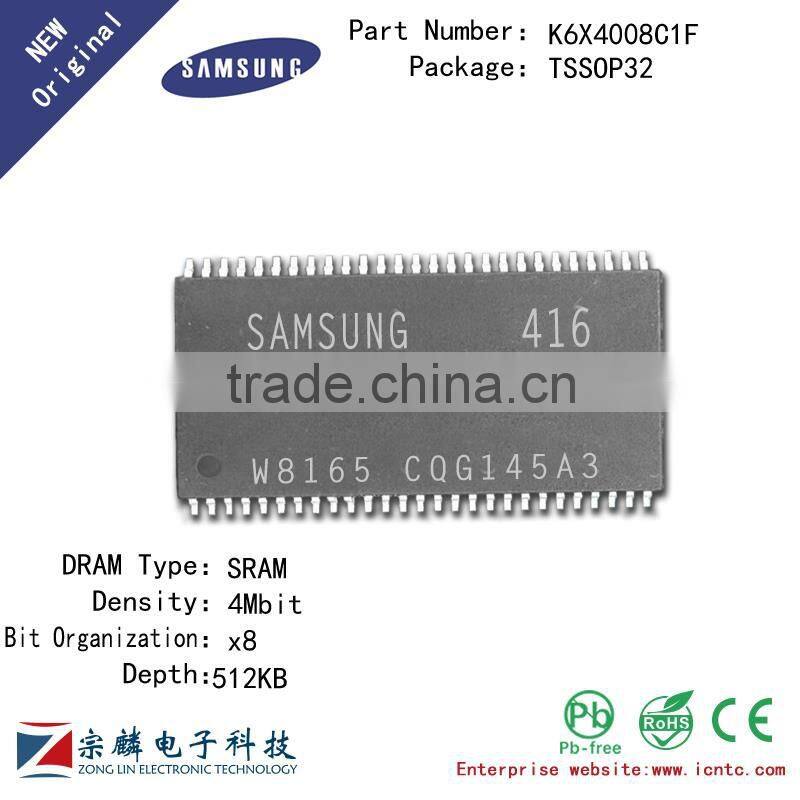 Genuine original K6X4008C1F TSSOP32 512K x8bit SRAM Flash Memory RAM