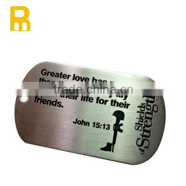 2014 fashional dog tag silencer for pet gift emblems for promotion