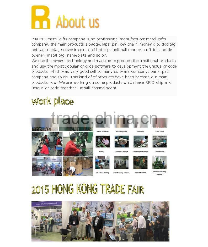 Round Custom LOGO Anodized aluminum QR code laser dog tags/pet ID tags