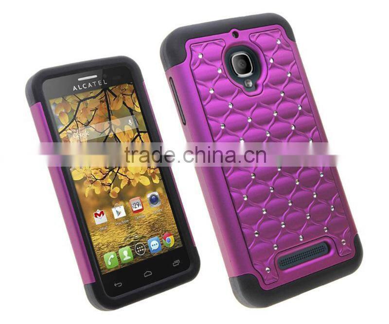 Triple defender Cellphone case cover for Alcate 7024