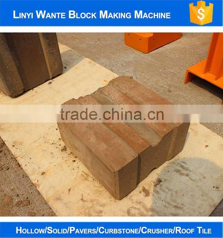 WT2-20M hot selling interlocking block machine/hydraulic pressing brick machine