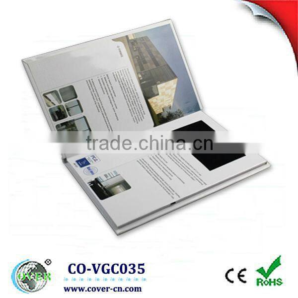 Cheap Custom video wedding invitation cards/ lcd video greeting /invitation card design