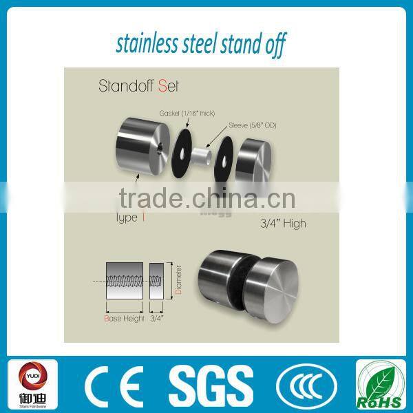 wall used side mounted 304 AISI/316AISI stand off with thread