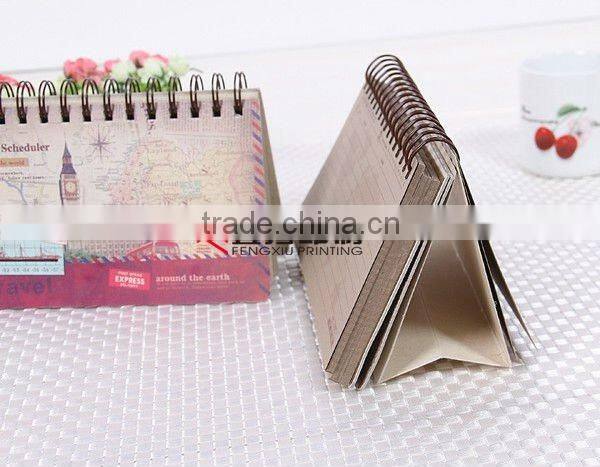 Custom Fashion Daily Notepad with Calendar
