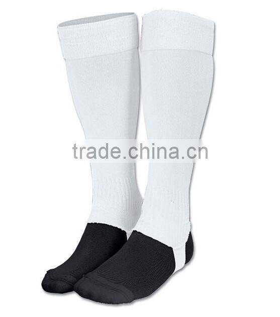 wholesale custom high quality nylon cotton with spandex soccer socks