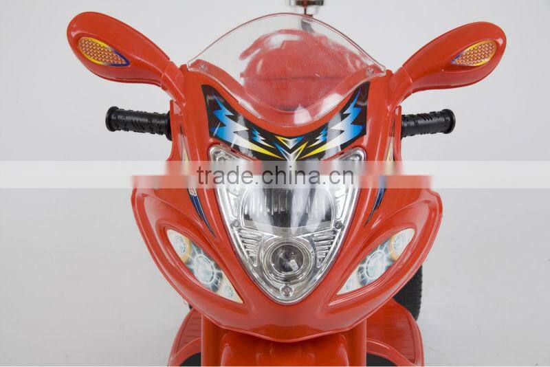 More color choice of lights Kids Electric ride on car three wheels