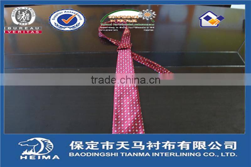 Popular tie interlining