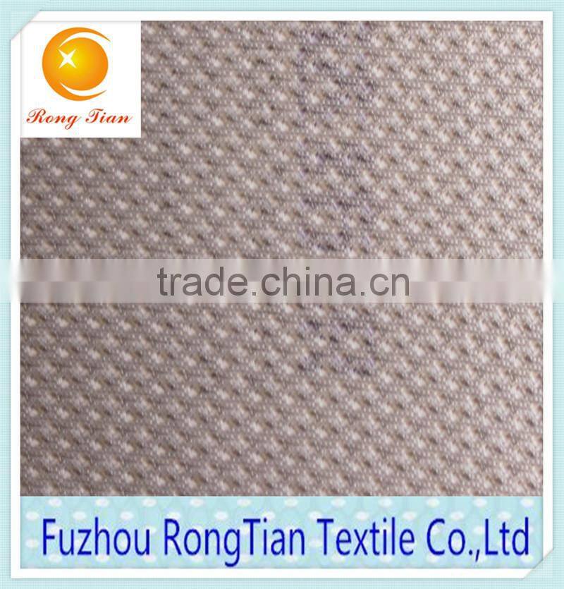 Chna wholesale grey quick-drying thin polyester mesh fabric