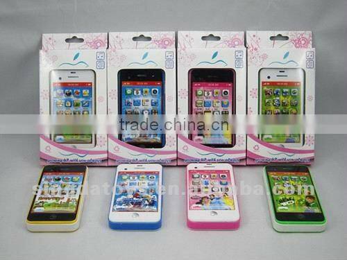 Pink with a beauty girl picture mobile phone