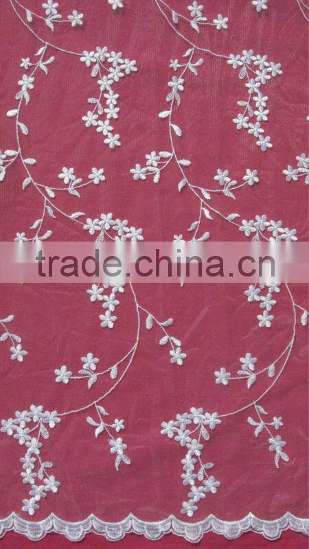 Embroidery Lace Fabric For Dress Children Wear