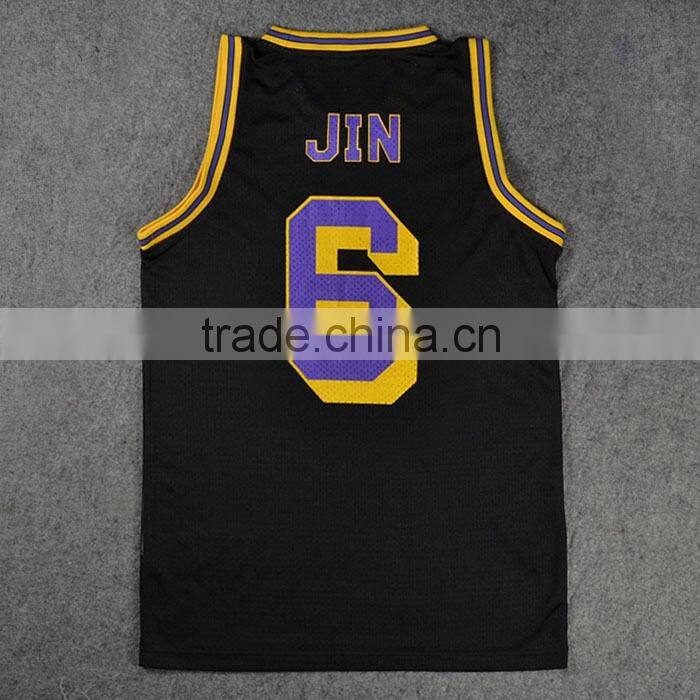 Wholesale blank basketball jersey&basketball jersey logo design