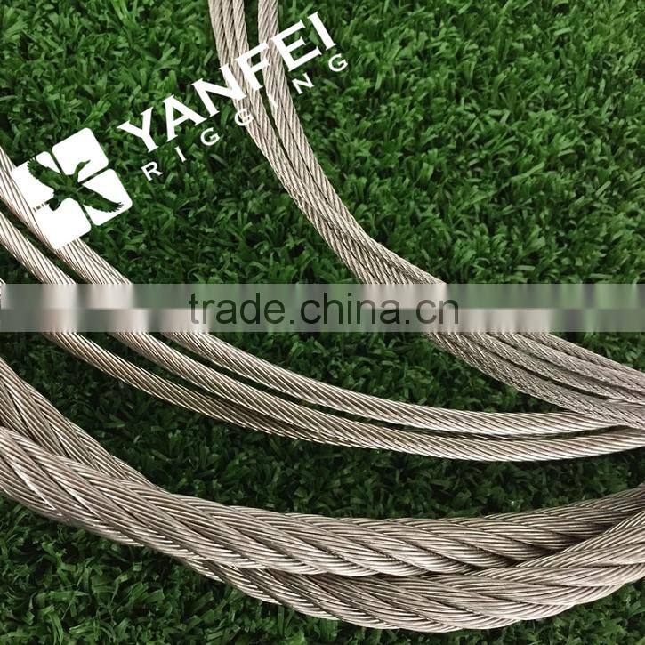 6x19 galvanized steel wire rope