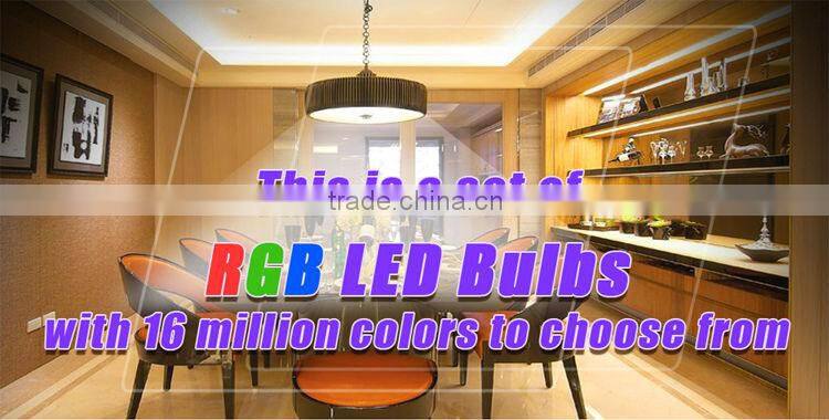LinganLED Smart LED bulb LIght with zigbee wifi bulb camera