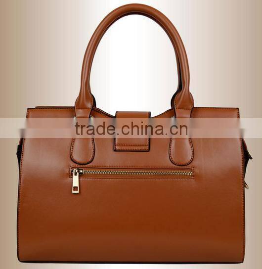 New designed style women brand tote handbag lady hand bag high quality PU bag fashion handbag made in china manufacture