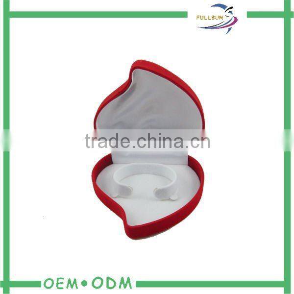 Top grade custom luxury leather cover jewelry gift box