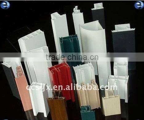 CE approved pvc wood plastic profile production line